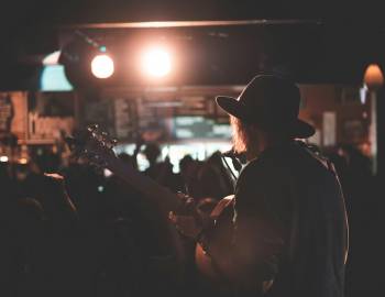 band on stage