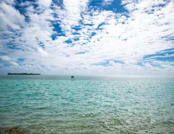 Ocean view from the Florida Keys.