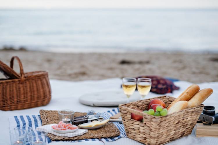 beach picnic