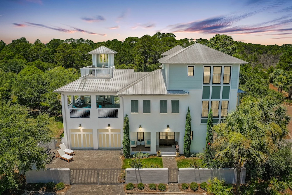 30A vacation rental for spring break exterior of home