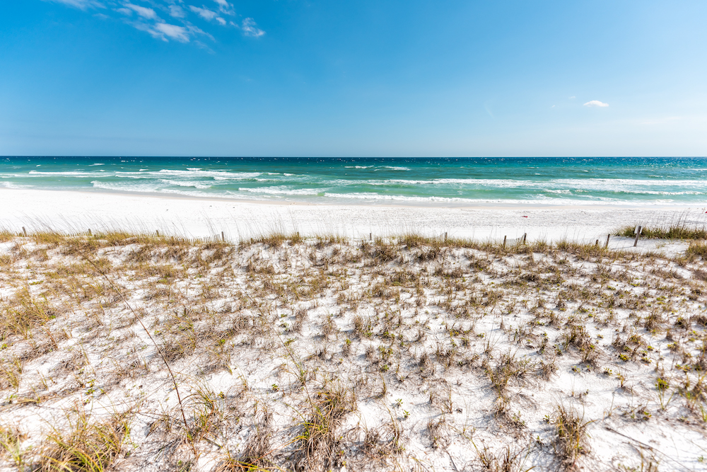 sunny day in Destin 