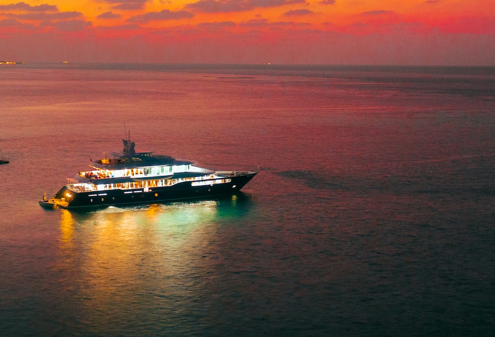 Sunset cruise in 30A