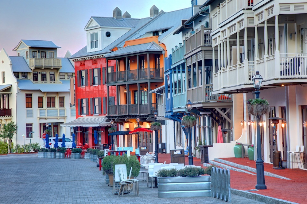 downtown rosemary beach 30A florida